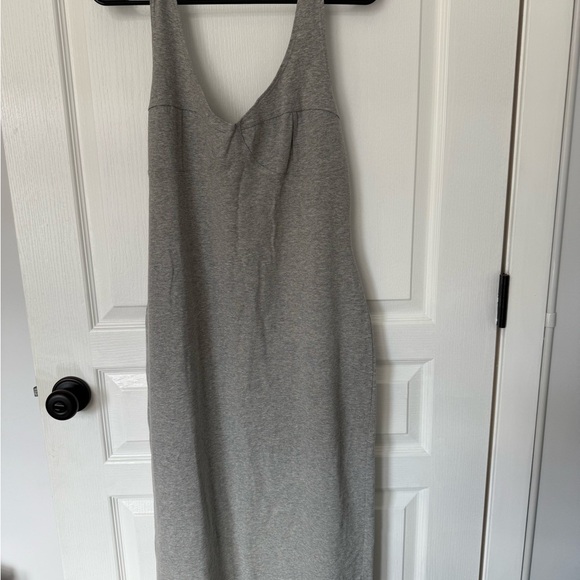 Reformation Gray Midi Dress - Picture 6 of 11